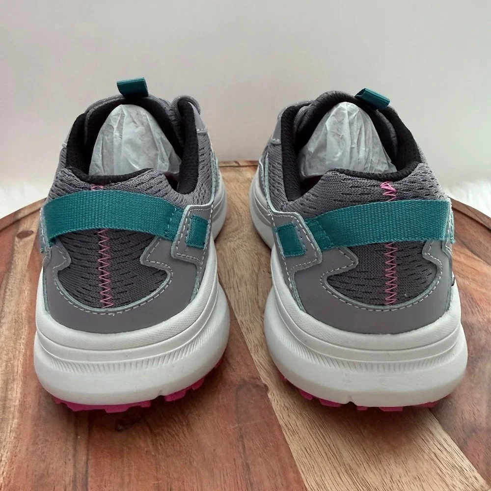 Ryka Treetop‎ Trail Tech Grey Teal Walking Shoes Womens 7.5 M J3125M1020 NEW